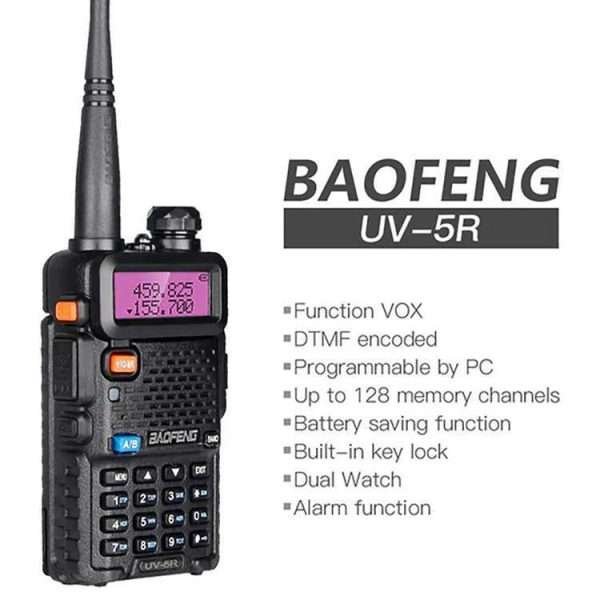 Baofeng UV 5R UV5R FM Two Way Radio Walkie Talkie 002