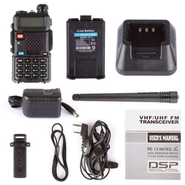 Baofeng UV 5R UV5R FM Two Way Radio Walkie Talkie 004