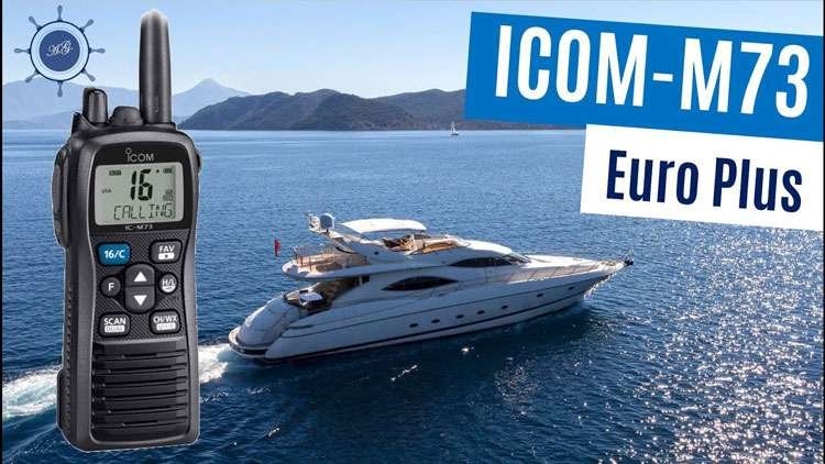 Icom IC-M73 Walkie Talkie For Cruise Ship